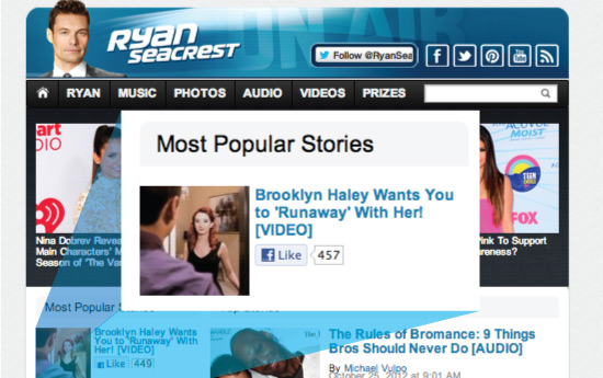 Brooklyn Haley on Ryan Seacrest