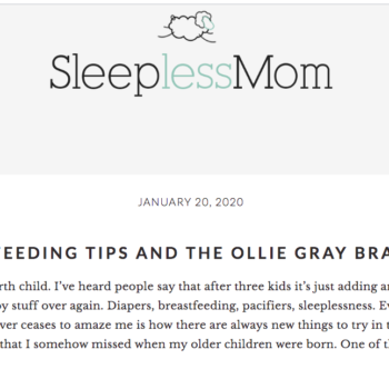 sleepless mom blog